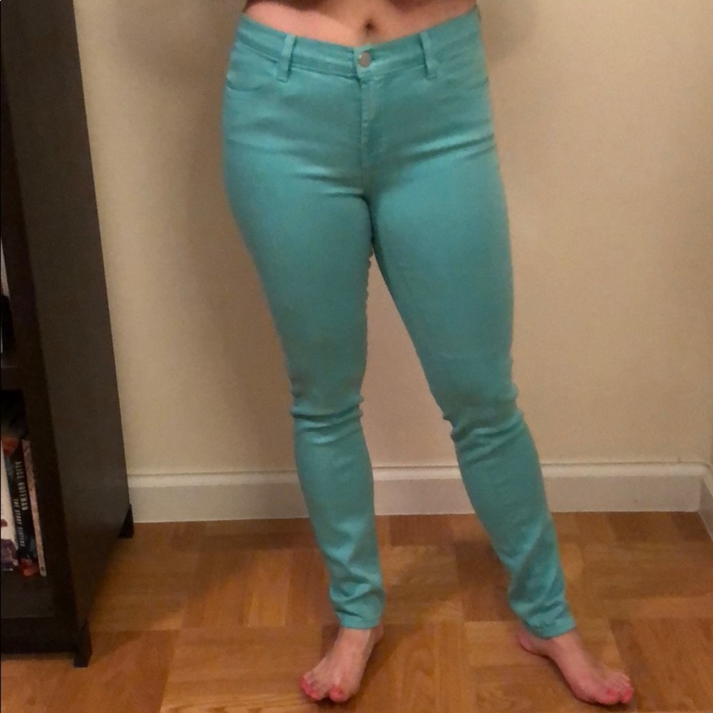 JBRAND Skinny Neon Pants